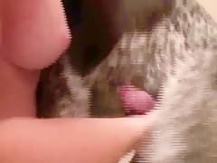 My wife make cum our dog