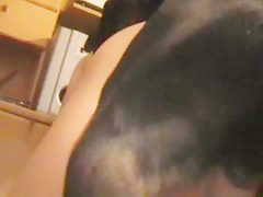 Man jerk dog and latter fuck him