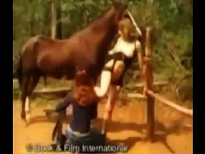BFI Adilia deepthoats horse cock
