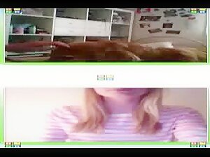 webcam girl watches another girl and her dog - My zoo Wife - Bestiality Videos
