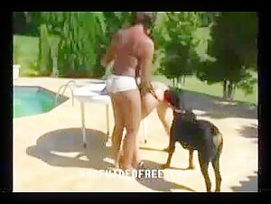 hot bitch sucking and getting knotted