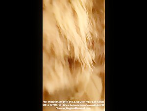 dog lick mature feet