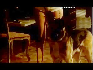 Film Dog and Bound Woman